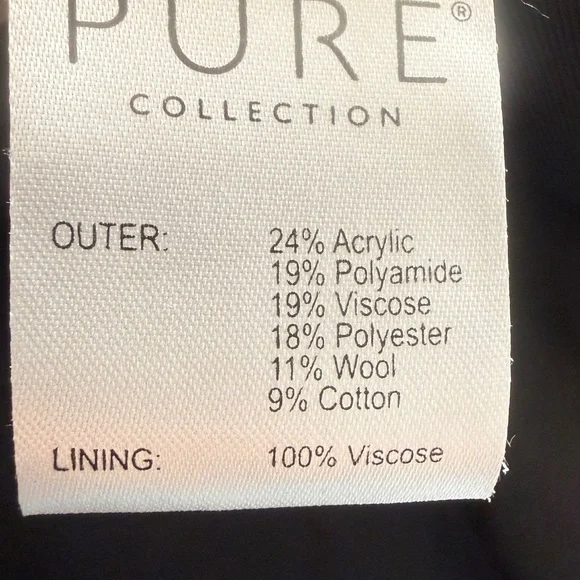 ✨ PURE Collection Multi Tweed Gold Lurex Blazer UK14 US8/10 ✨ - Picture 6 of 14